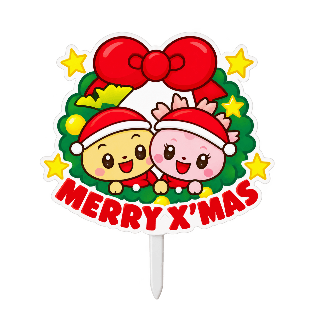 ご予約特権として「みしまるくん・みしまるこちゃんピック」プレゼント