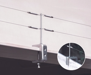 株式会社コーユー、防鳥ワイヤー「ハトワイヤー」新支柱を正式販売開始