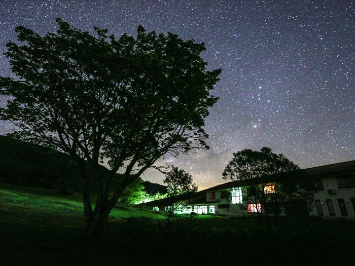 満点の星空の下でお散歩　ナイトハイク