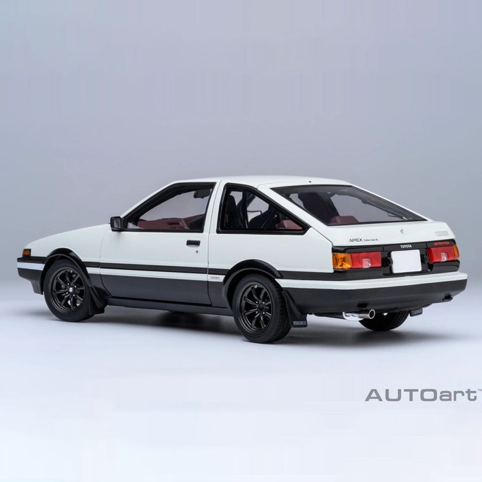 ミニカー AUTOart 1/18スケール トヨタ スプリンター トレノ (AE86) 「頭文字D」