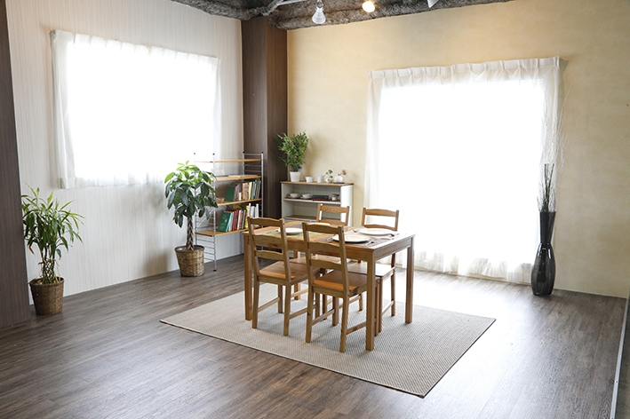 木場3Fスタジオ リビングスペース