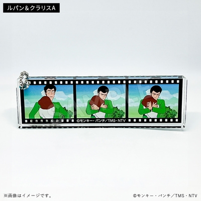 フィルム風アクリルキーホルダー ルパン＆クラリスA