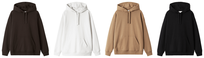 スウェットパーカ¥4,999 (100% ベターコットン)