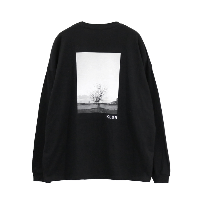 graphic LONG T huge tree(BLACK)