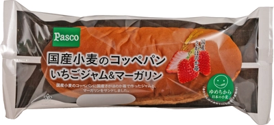 【Pasco プレスリリース】「ゆめちから」など国産素材を使用したシリーズ 国産小麦の菓子パン4アイテム 2016年2月1日新発売