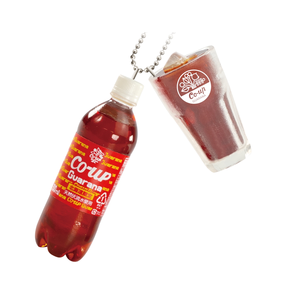 北海道のソウルドリンク「コアップガラナ」もボールチェーン付きで可愛い！