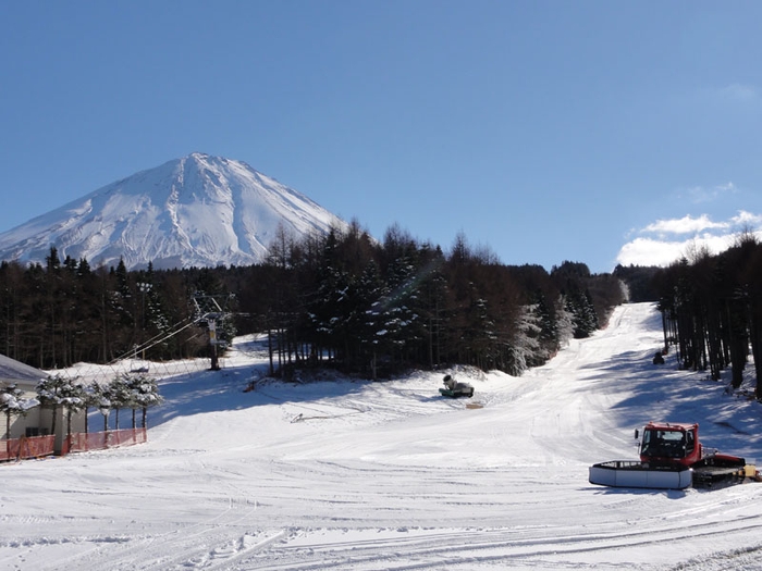 ふじてんスノーリゾート 2010年12月10日の様子