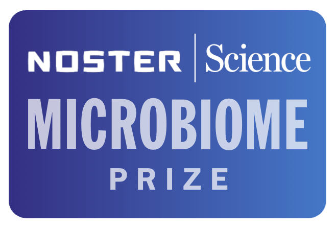 「NOSTER & Science Microbiome Prize」ロゴ