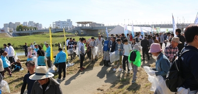 平成30年度（2018年度）開催の第31回「I LOVE 遠賀川」の様子