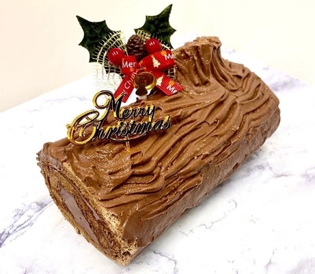 コロナ太り対策にも！ダイエッターの夢を叶えるクリスマスケーキ 　超低糖質スイーツ専門店「シェアイート」より登場！ ブッシュドノエルといちごのショートケーキの2種