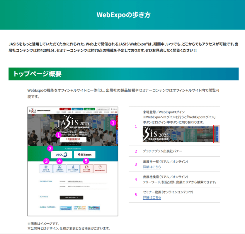 WebExpoの歩き方