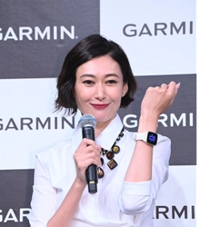 「自分の身体の状態を知る」ことは、ヘルスケアの第一歩　 Garmin「田丸麻紀さん Garmin アンバサダー就任 ＆新製品『Venu Sq 2』発表会」を開催