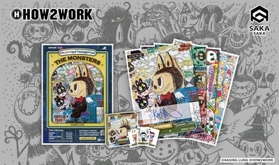 「LABUBU」がカードで日本上陸！HOW2WORK×SAKA SAKA、龍家昇新作《The Monsters Series 3》を世界同時発売