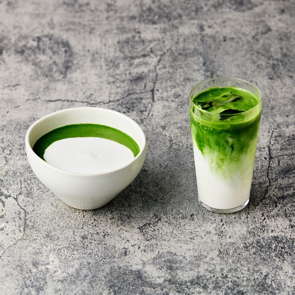 濃厚宇治抹茶ラテ ホット/アイス イートイン 1,000円