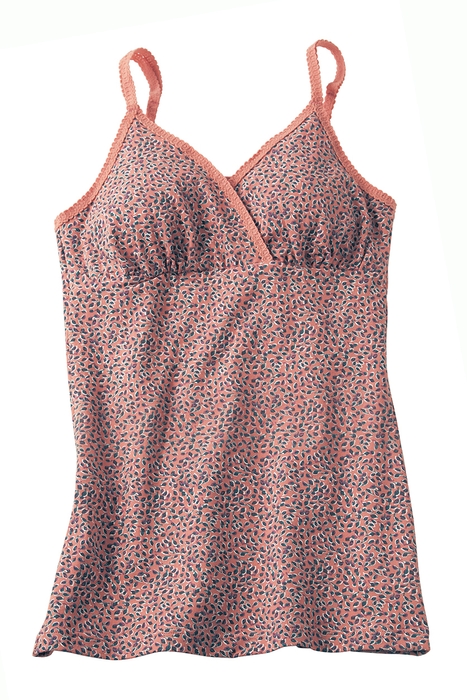 授乳に便利!産後サイズ瞬間授乳レース付きブラキャミソール