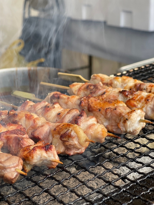 親子で焼き鳥体験