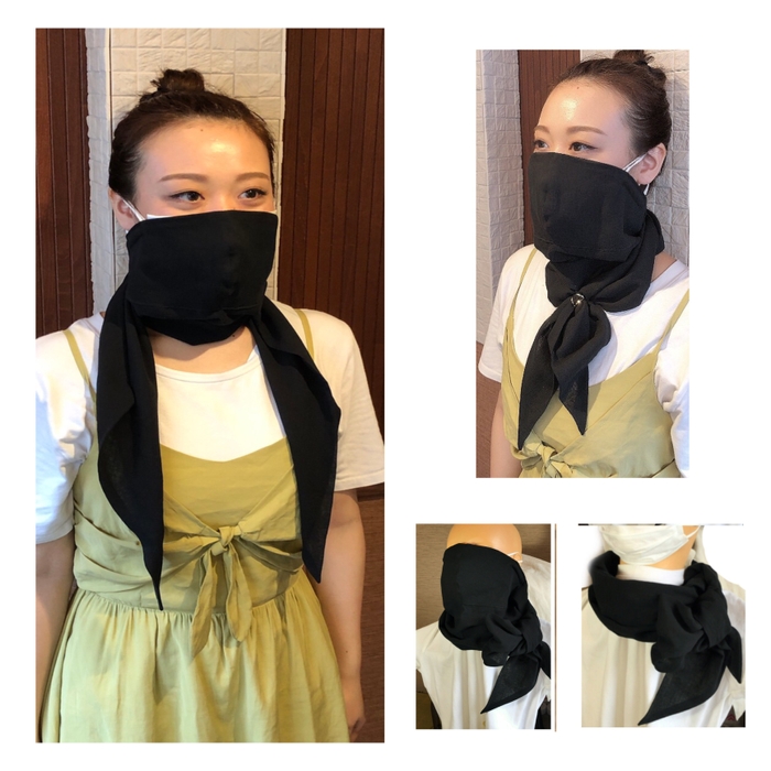 マスク アレンジ例・長さ150cmタイプ