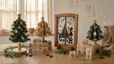 クリスマスを待つ時間を、木のぬくもりとともに。 オークヴィレッジ、香り・音で楽しむクリスマスアイテムを発売