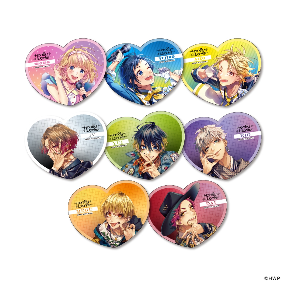 ▲ハート型クリアしおり 8月24日(土)~9月8日(日)