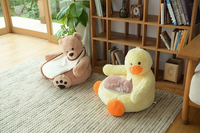 ペットのベッドにも