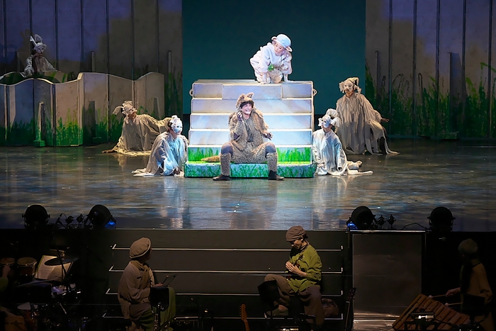 音楽劇「あらしのよるに」 撮影:青木 司