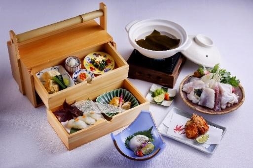 ▲『淡路の三年とらふぐ御膳』