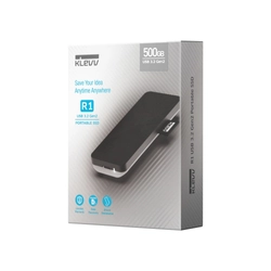 ESSENCORE KLEVV 新製品 ポータブル SSD、 KLEVV R1 USB 3.2 Gen2 Type-C Portable SSD 発売