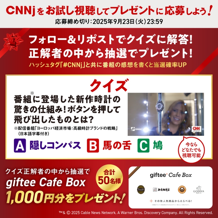 プレゼントキャンペーン内容
