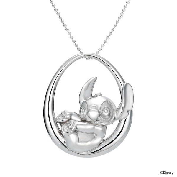 “「スティッチ」といつも一緒にいたい”との想いでオーダーいただいたネックレス。