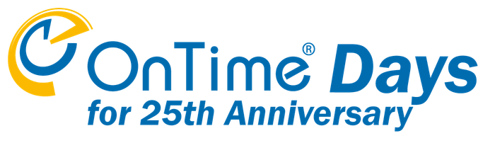OnTime Days for 25th Anniversary ロゴ