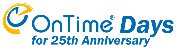 OnTime Days for 25th Anniversary　ロゴ