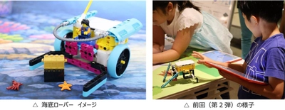ProgLab presents 「ロボットプログラミングで創る！動かす！ ～海底をたんけんして、おたからをゲットしよう！～」 ワークショップ開催