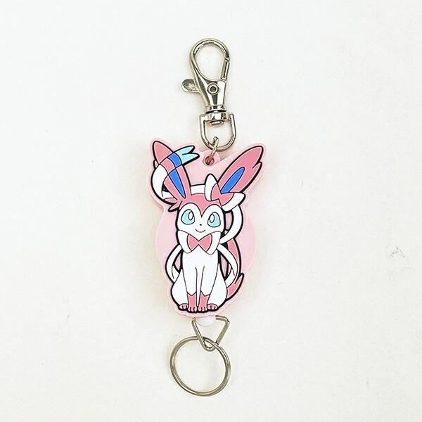 ポケモンのラバーリールキーホルダー