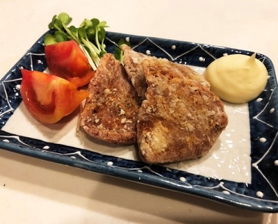マグロの竜田揚げ