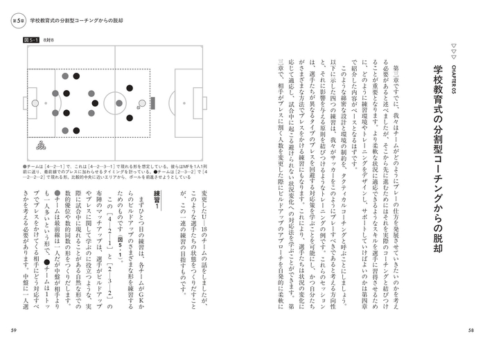 学校教育式の分割型コーチングからの脱却