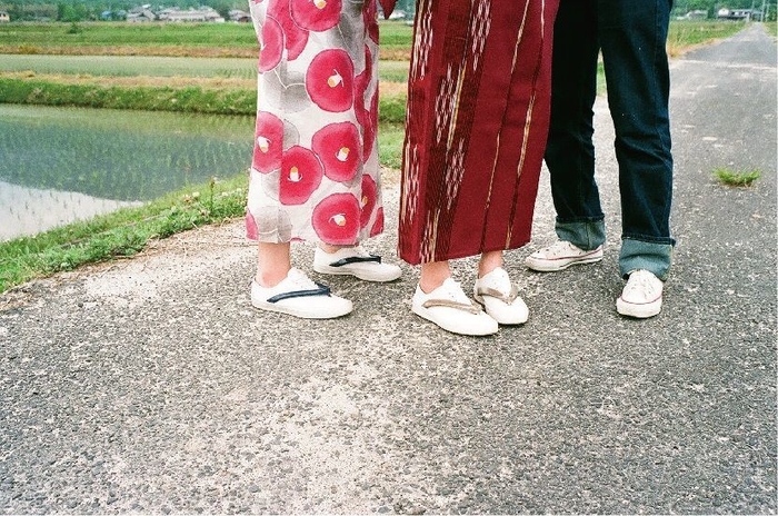 「Whole Love Kyoto」のメインアイテム HANAO SHOES