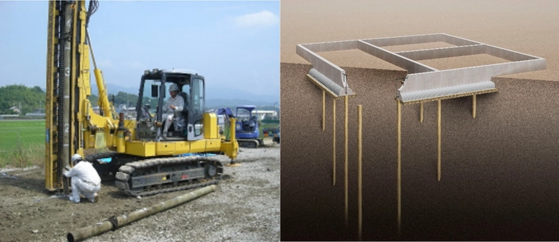 木杭を使用した環境配慮型の新地盤補強工法 「ＳＨ-ＫＰパイル工法」を共同開発し、12月1日より販売開始