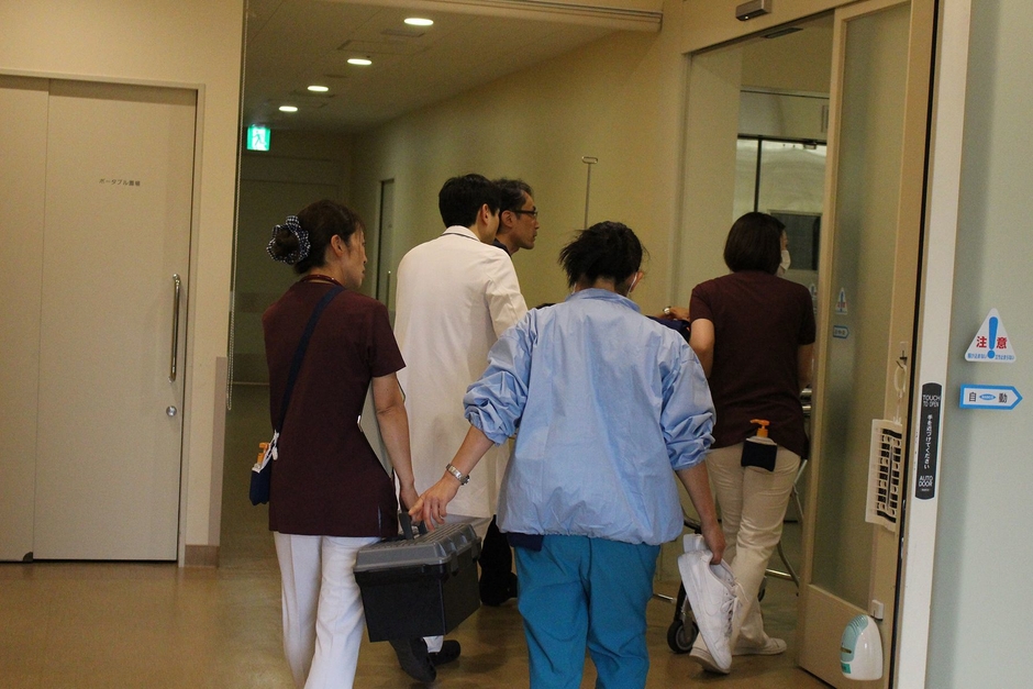 モービルCCU出動訓練06