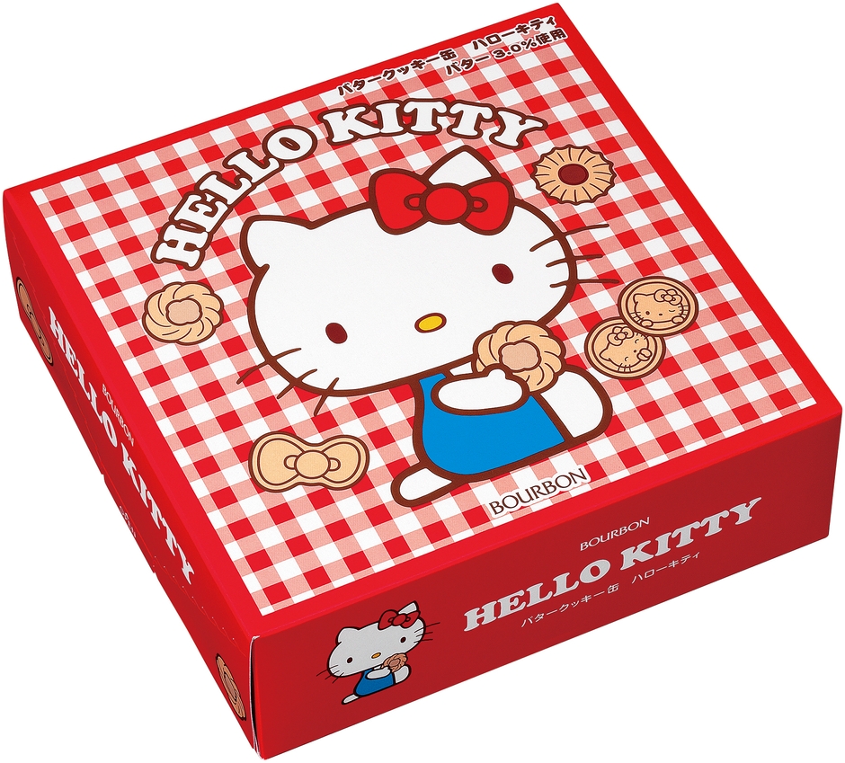 バタークッキー缶(ハローキティ)