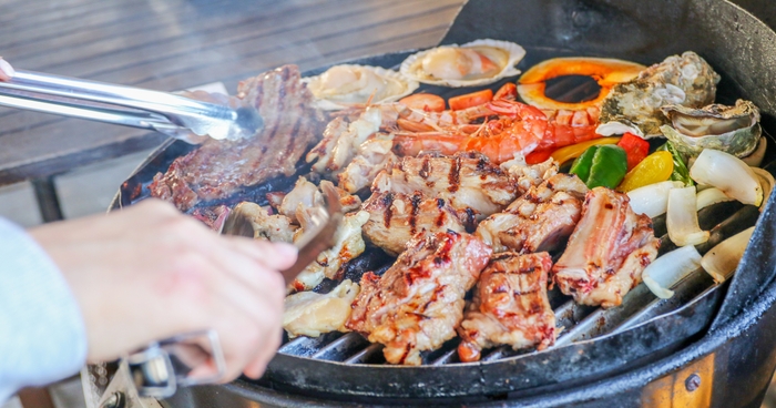 ボリューム満点の「premium BBQ」