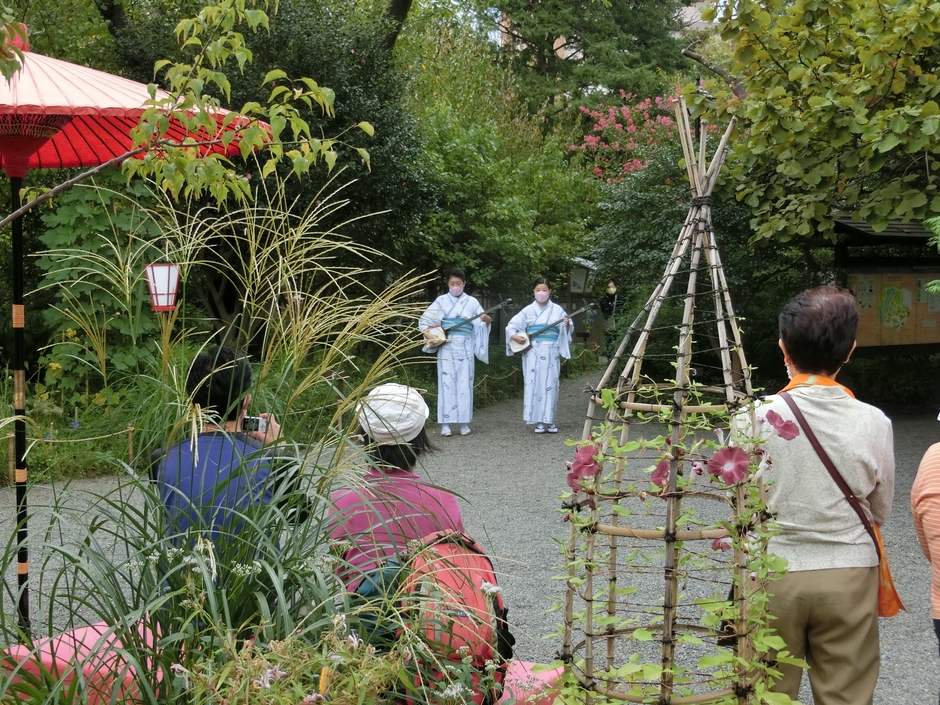 過去の新内流しの様子