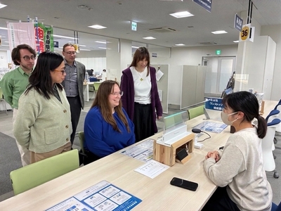 外国人相談窓口(企画課にて)