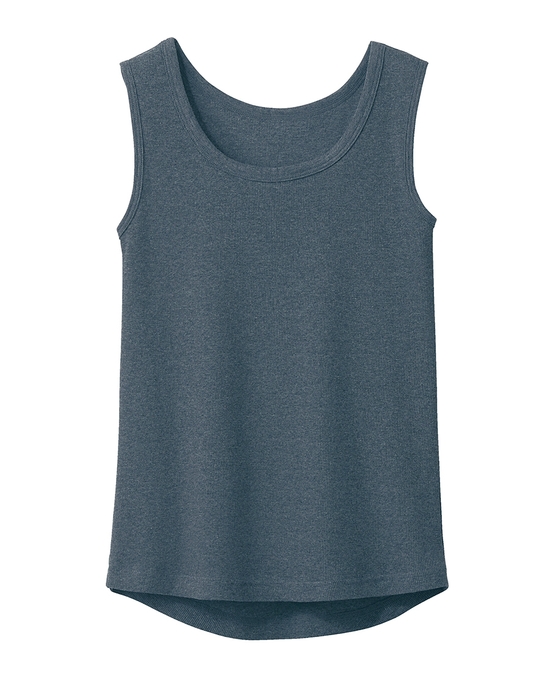 商品概要 綿100%あったかリブカットソー・タンクトップレディース