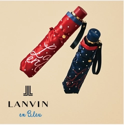 【MOONBAT】LANVIN en Bleu（ランバンオンブルー）のあざと可愛い雨傘で雨の日を華やかに。