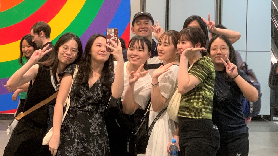 シンガポール研修でできた現地大学生の友人