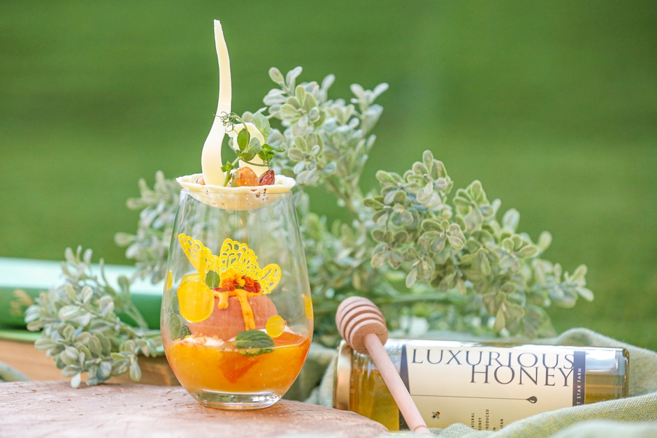 はちみつ柑橘パフェ(オプション)