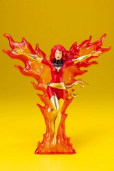 『MARVEL UNIVERSE』より 「ARTFX+ ダーク・フェニックス 限定版」が登場！ ARTFX+シリーズ最大サイズとなるエフェクトパーツとして、 フェニックスフォースの台座が付属！