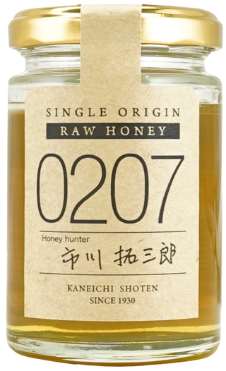 シングルオリジンハニー0207 北海道風連町産あざみ、菩提樹蜂蜜 140g