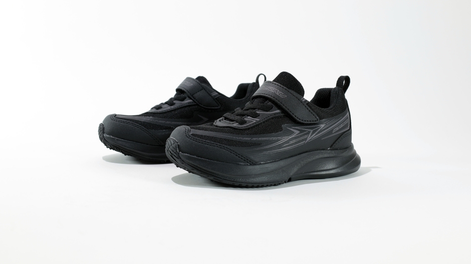 瞬足 JJ-152、黒/黒(1)