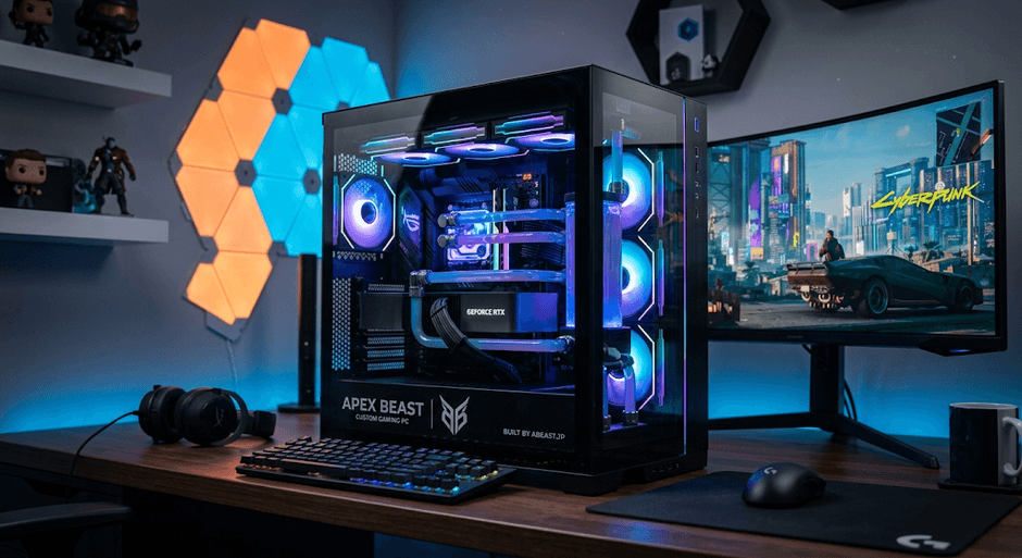 図. カスタムゲーミングPCビルダーの製品画像